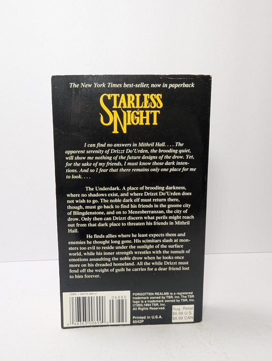 Starless Night: Legacy of the Drow, Book II