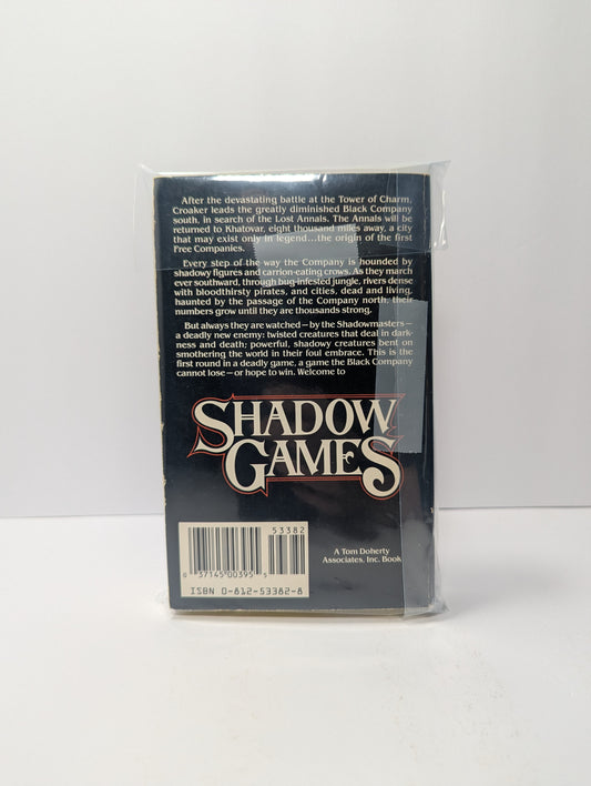 Shadow Games: The Fourth Chronicles of the Black Company: First Book of the South