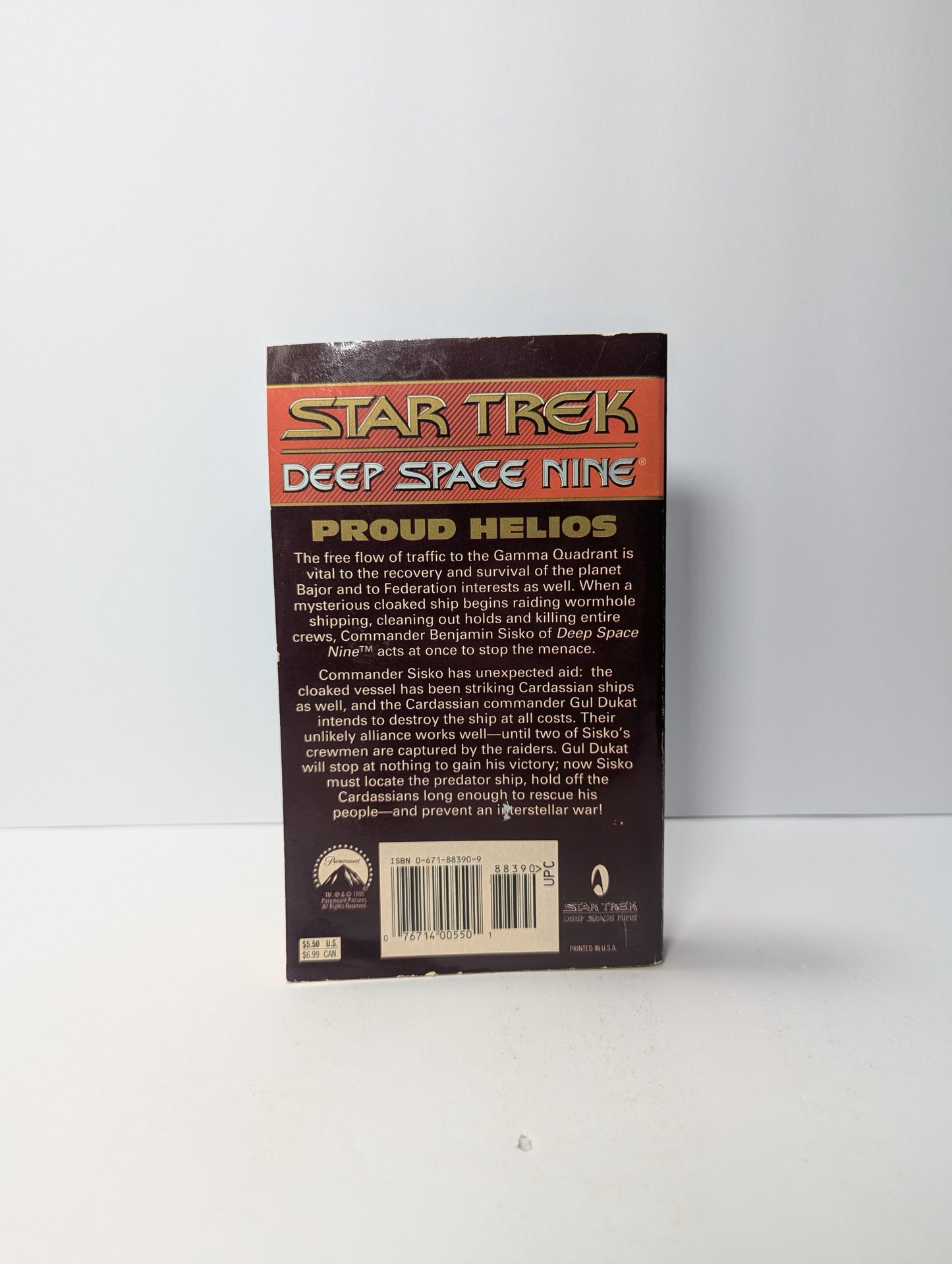 Proud Helios (Star Trek Deep Space Nine, No 9)
