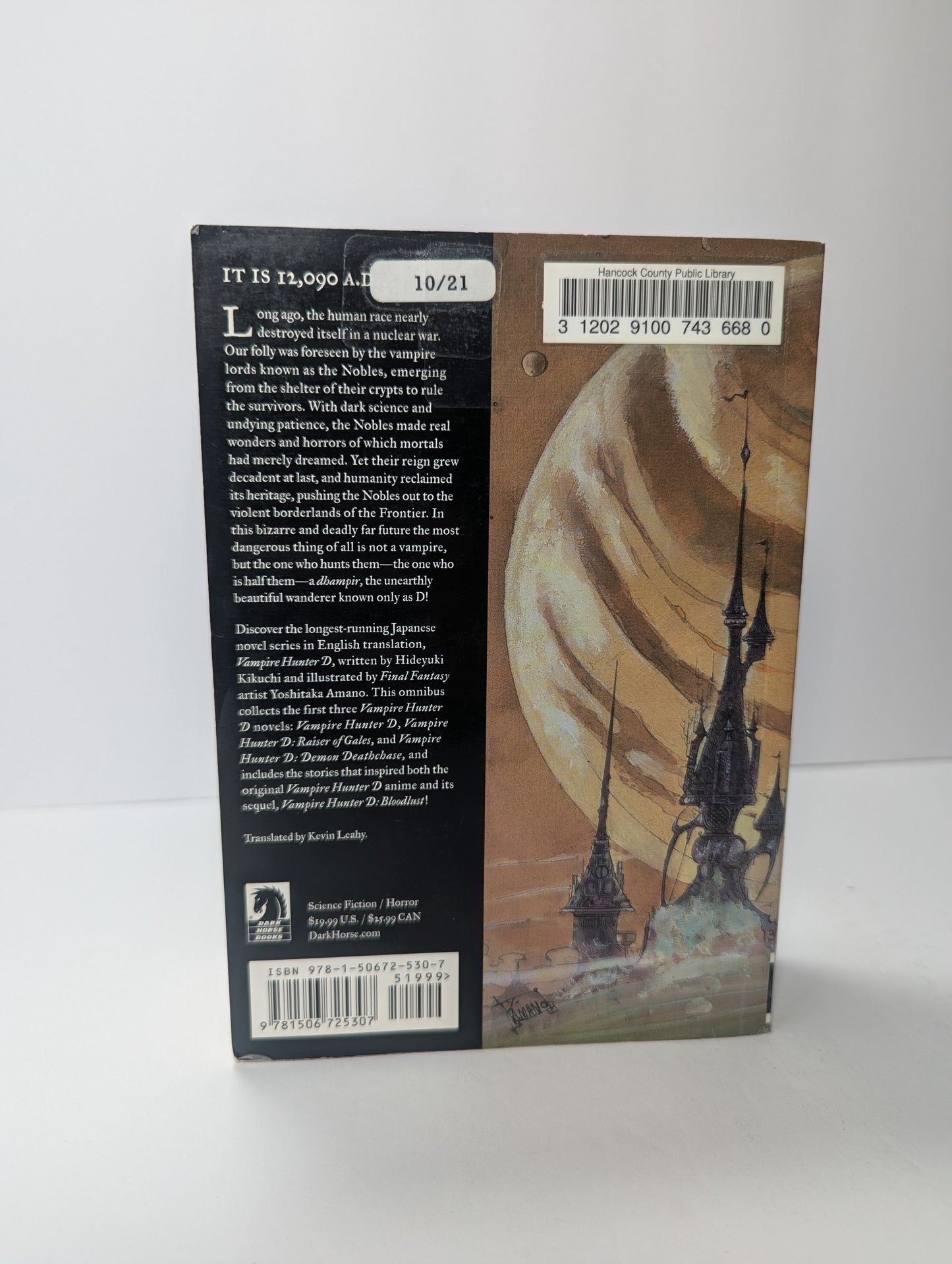 Vampire Hunter D Omnibus: Book One