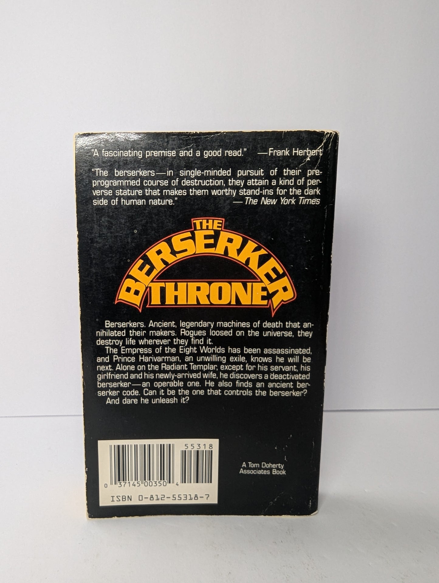 The Berserker Throne (Berserker, Bk. 8)