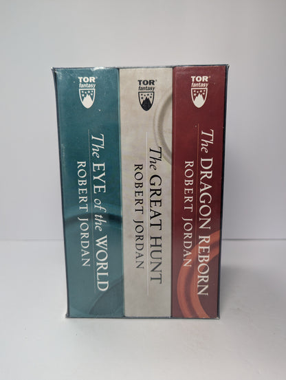 Wheel of Time Premium Boxed Set I: Books 1-3 (The Eye of the World, The Great Hunt, The Dragon Reborn)