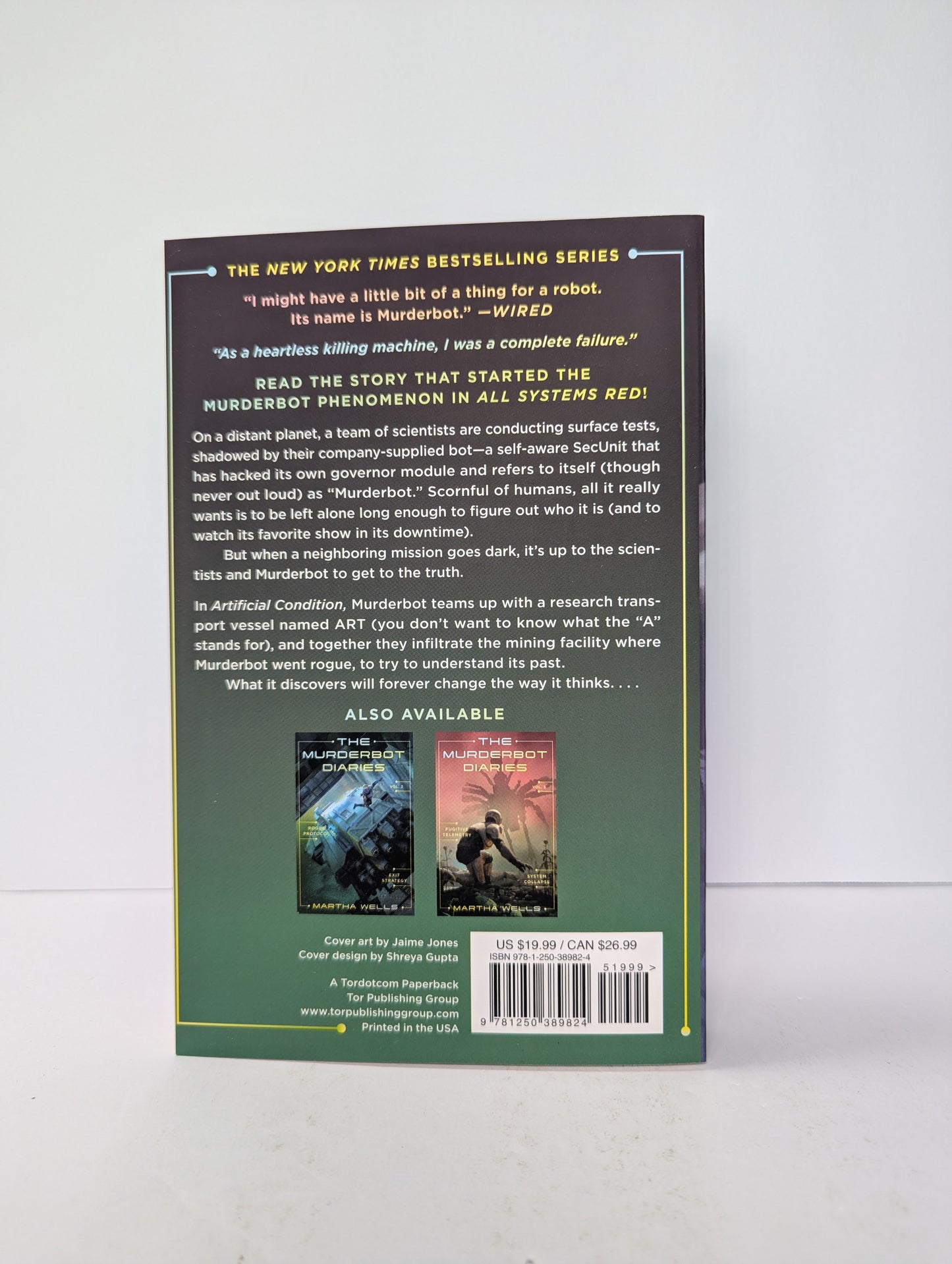 The Murderbot Diaries Vol. 1: All Systems Red, Artificial Condition