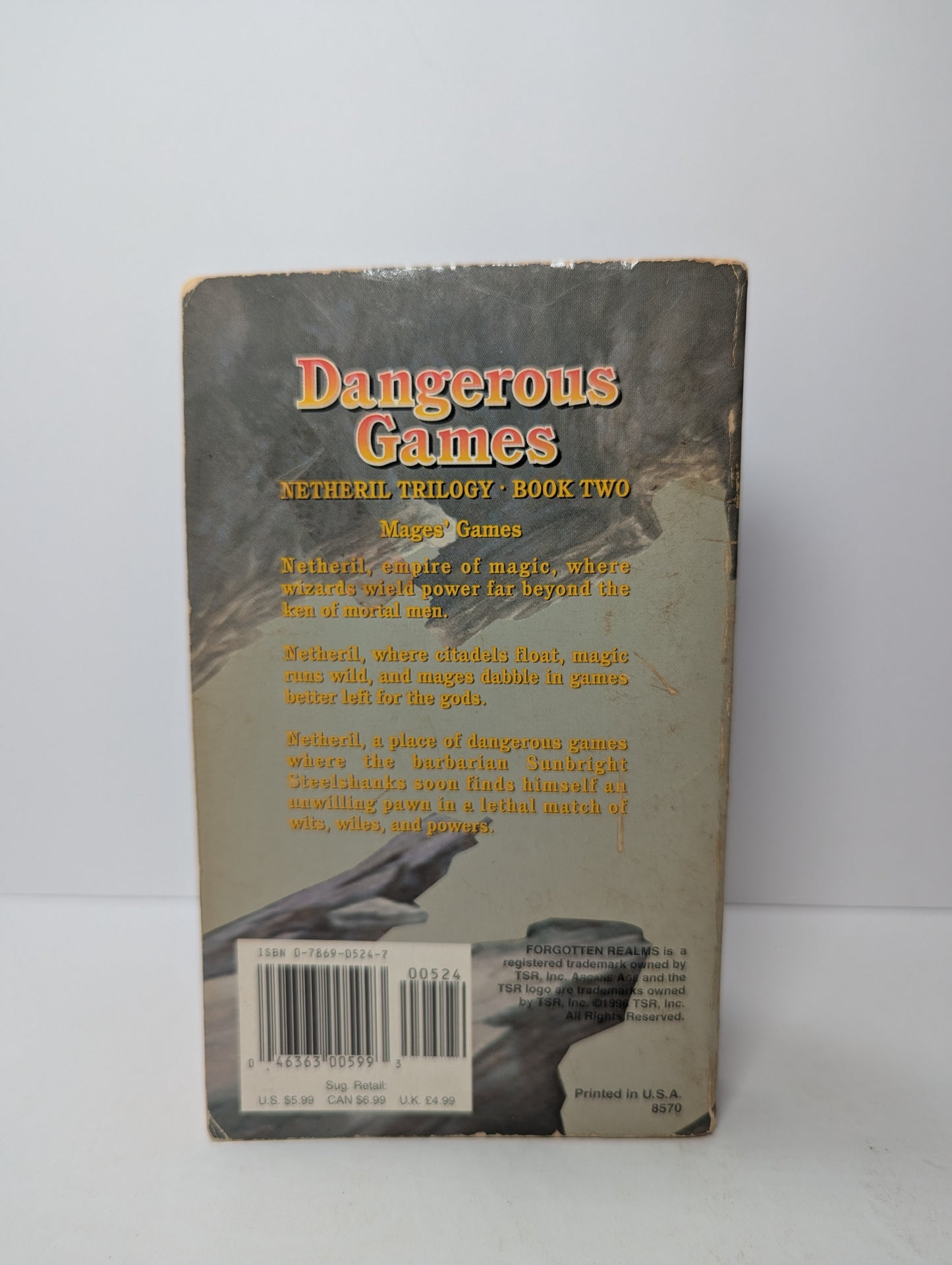 Dangerous Games (Forgotten Realms: Arcane Age series, Book 2)