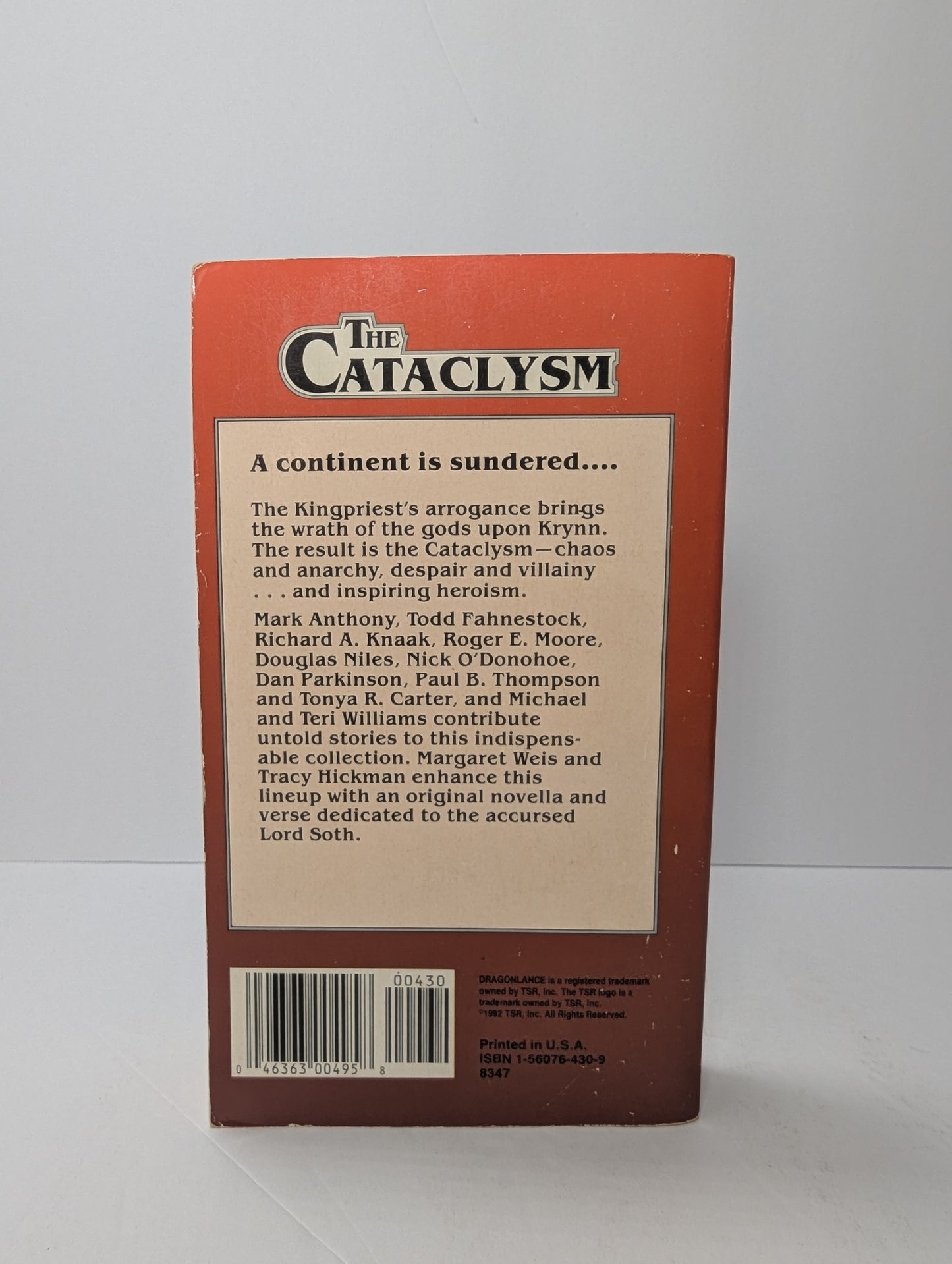The Cataclysm: Tales, Volume V