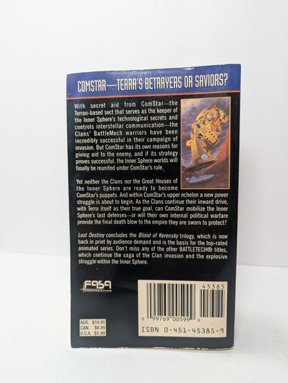 Battletech 22: Lost Destiny: Blood of Kerensky: Volume 3
