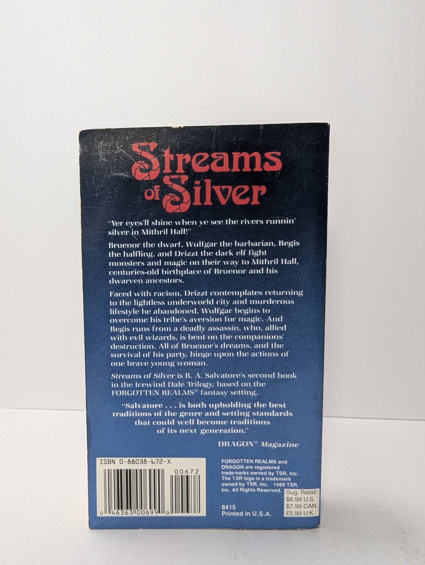 Streams of Silver (Forgotten Realms: The Icewind Dale Trilogy, Book 2)