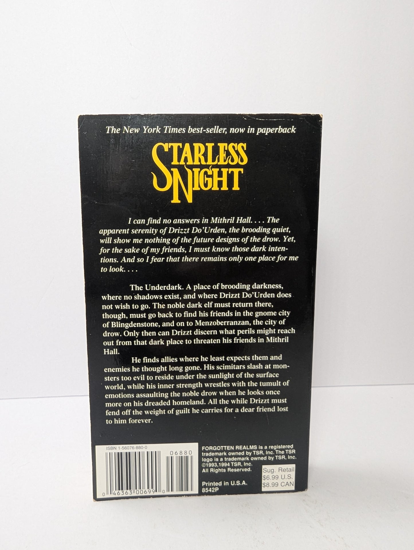 Starless Night: Legacy of the Drow, Book II