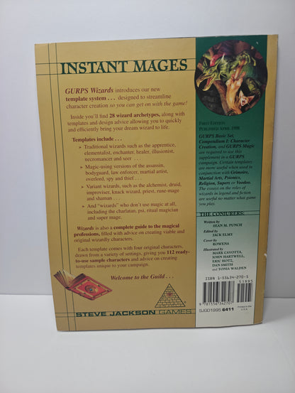Gurps Wizards: Mighty Mages and Scheming Sorcerers