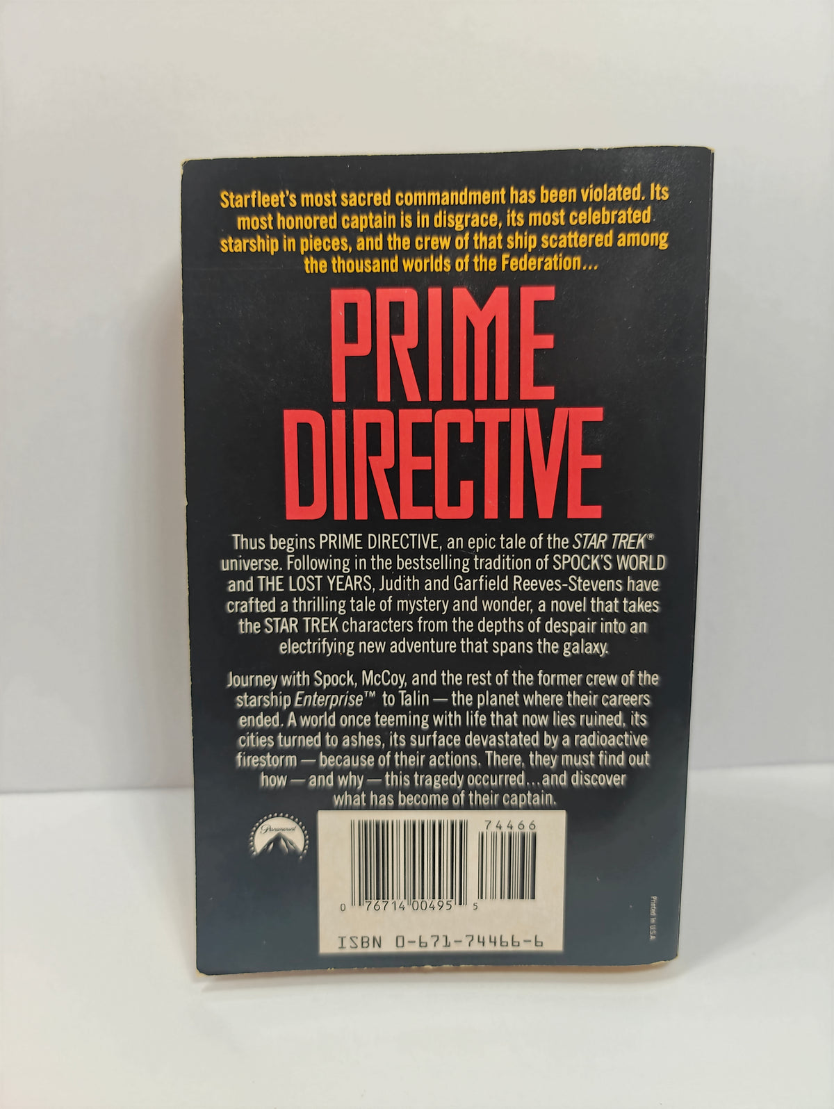 Prime Directive (Star Trek)