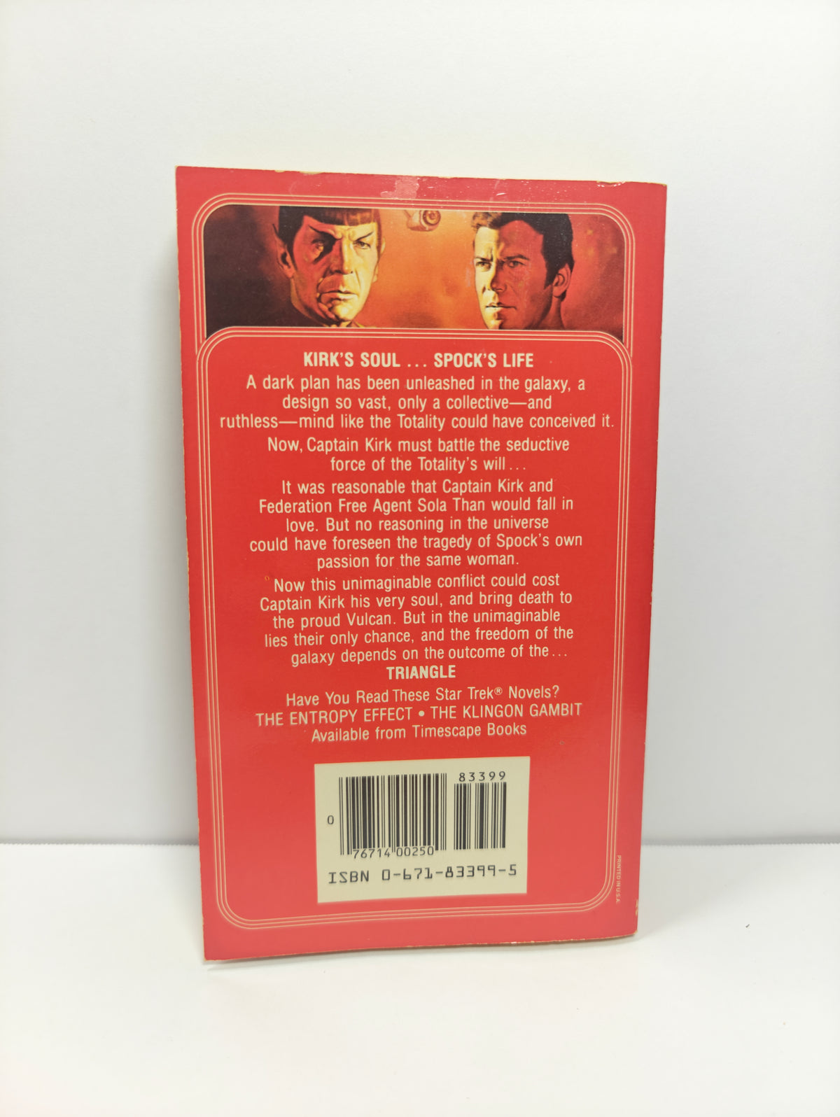 Triangle (Star Trek, Book 9)