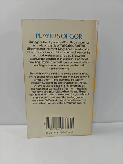 Players of Gor (Tarl Cabot, No. 20)