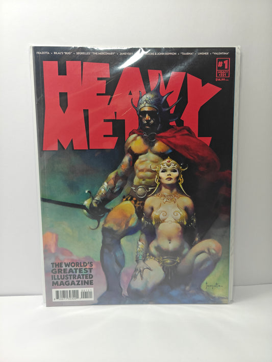 Heavy Metal #1B Frank Frazetta