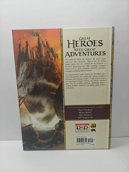 Dungeons & Dragons Dungeon Master's Guide: Roleplaying Game Core Rules, 4th Edition