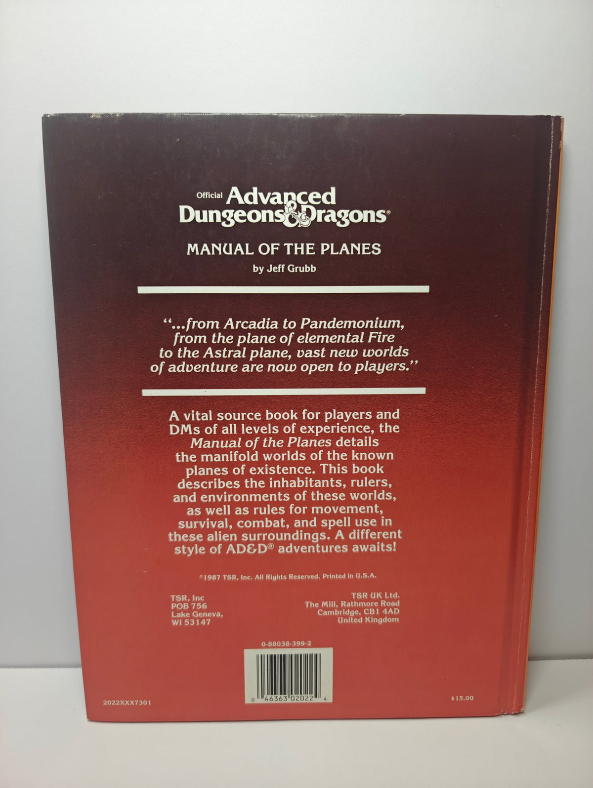 Manual of the Planes