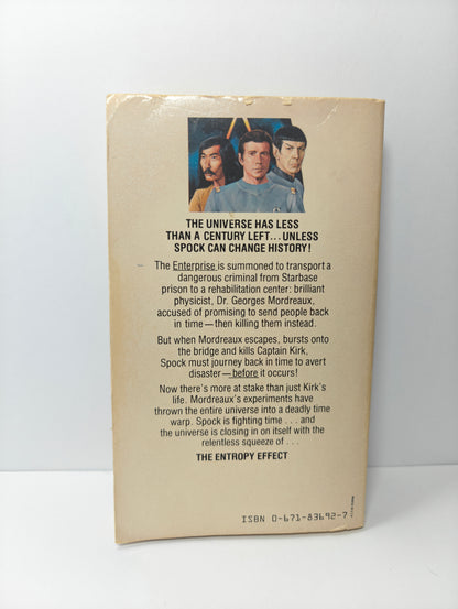 The Entropy Effect (Star Trek, No 2)