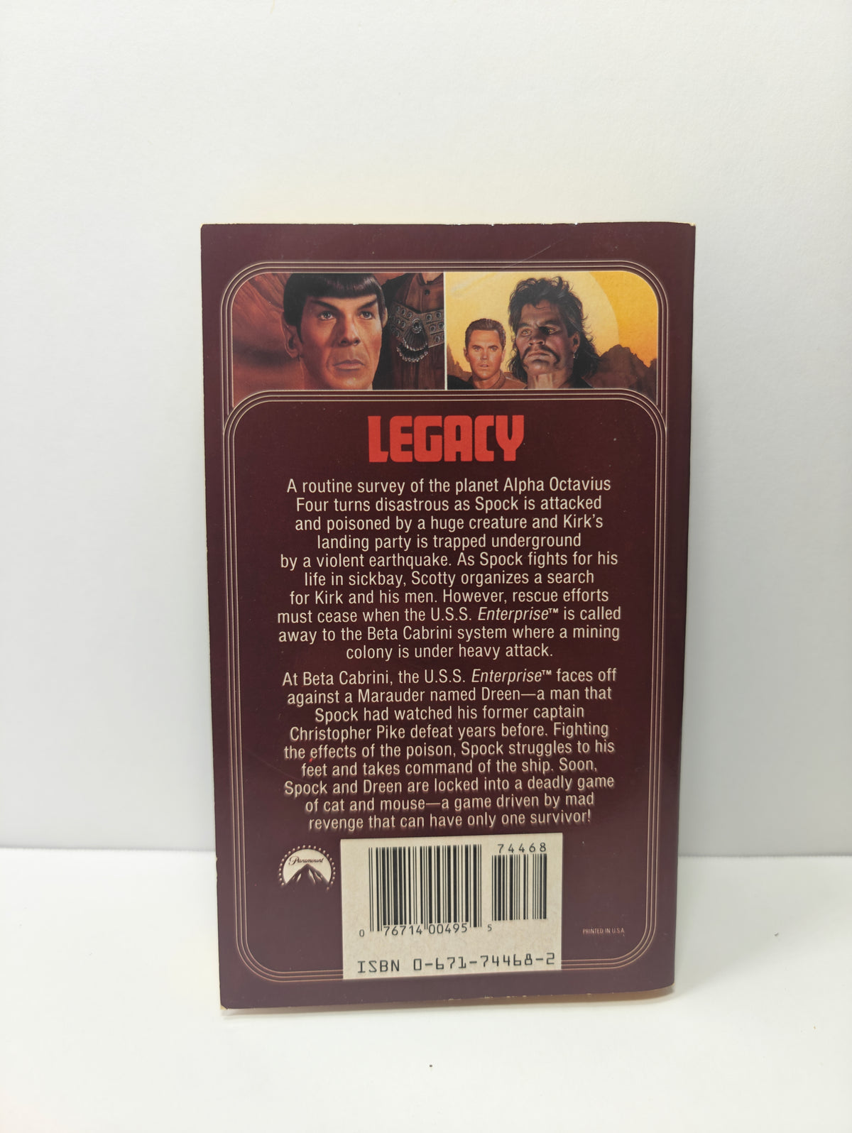 Legacy (Star Trek, Book 56)