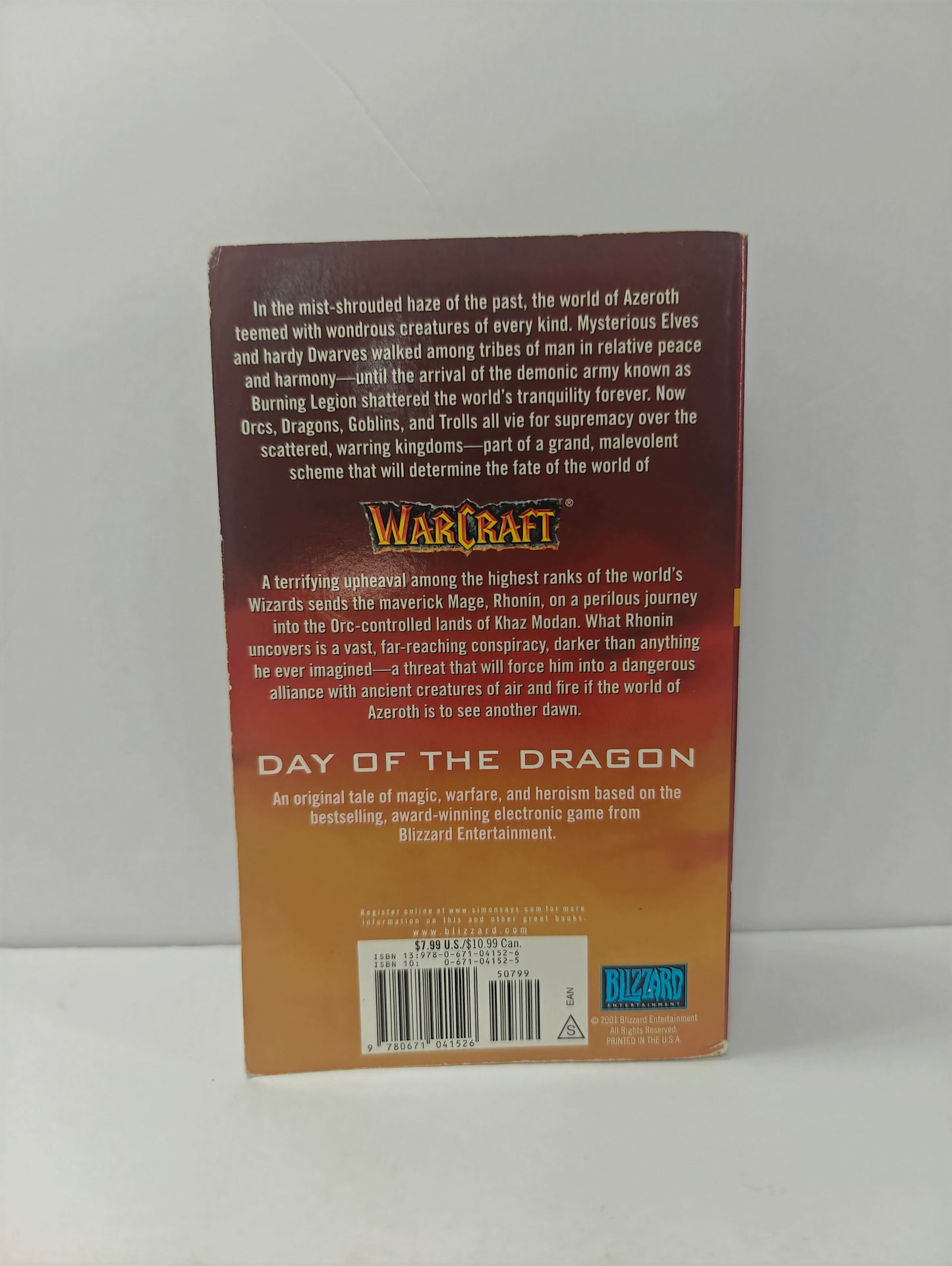 Day of the Dragon (WarCraft, Book 1)