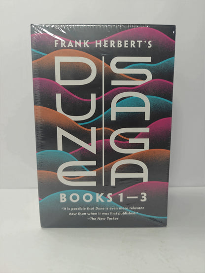Frank Herbert's Dune Saga 3-Book Boxed Set: Dune, Dune Messiah, and Children of Dune