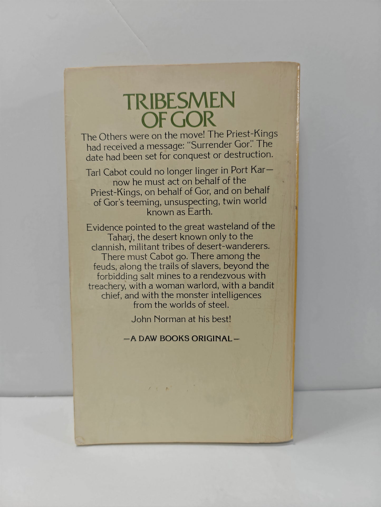 Tribesmen of Gor