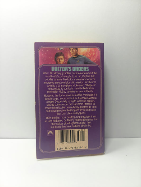 Doctor's Orders (Star Trek, Book 50)