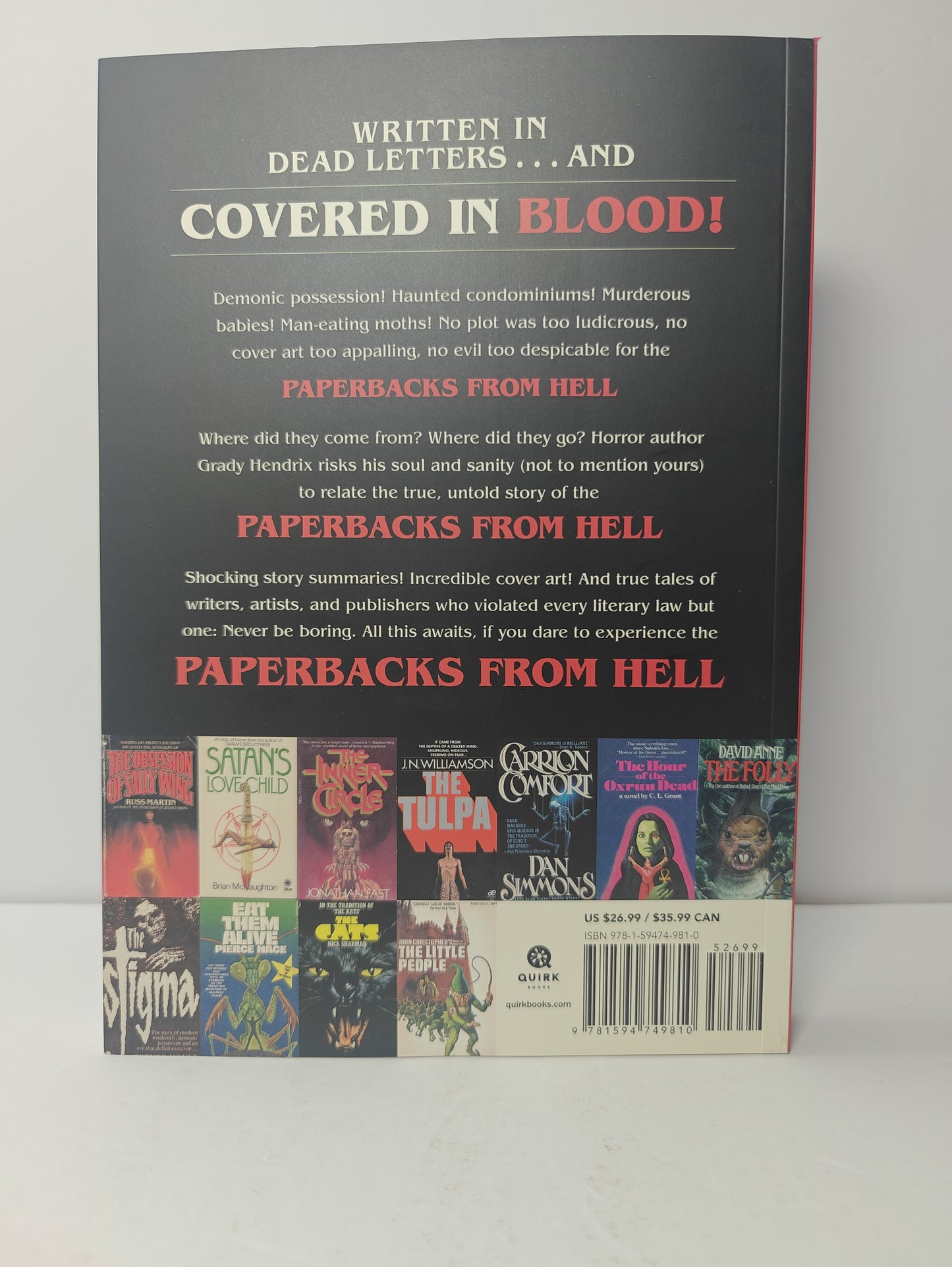 Paperbacks from Hell: The Twisted History of '70s and '80s Horror Fiction