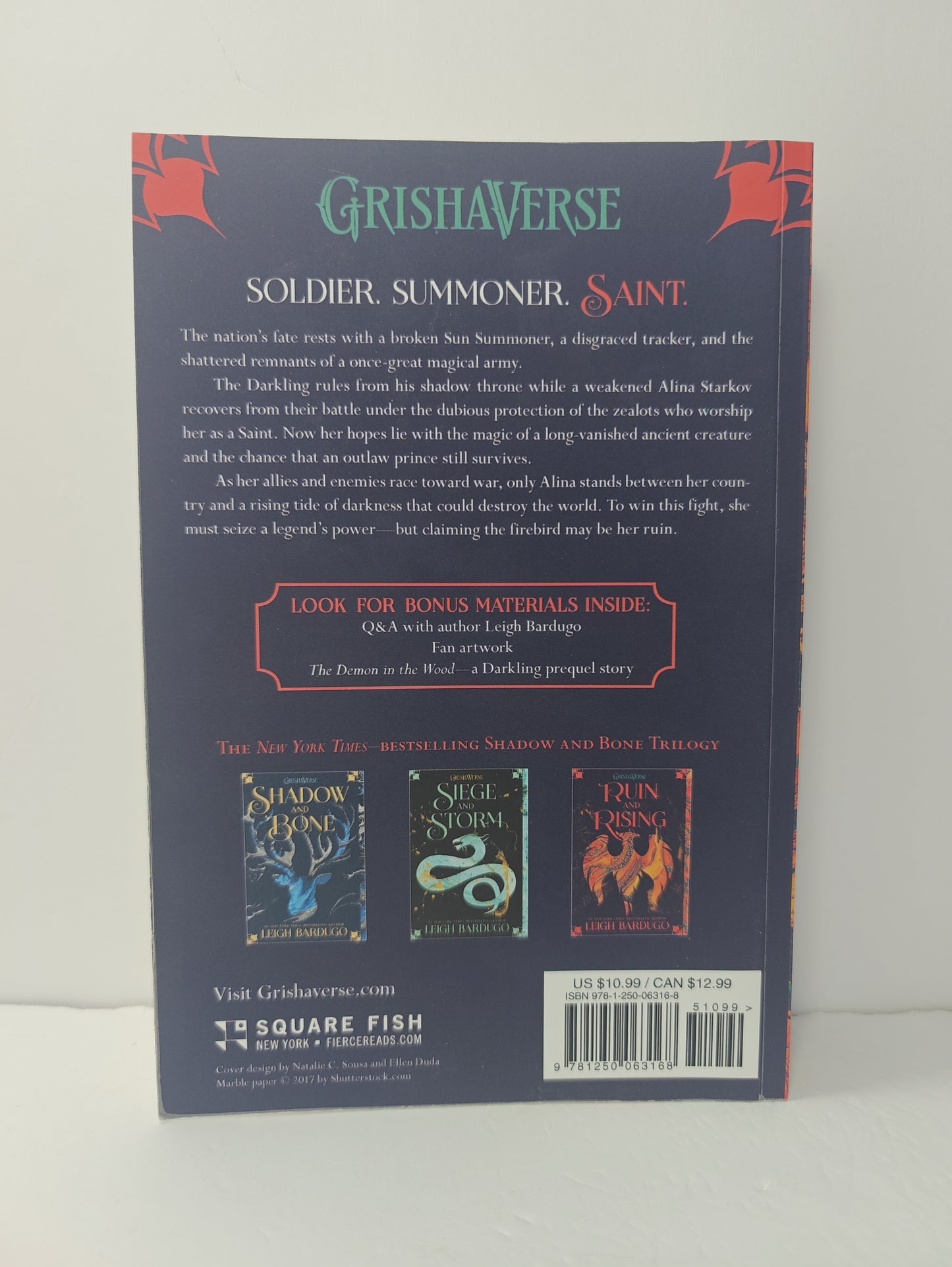Ruin and Rising (The Shadow and Bone Trilogy, 3)